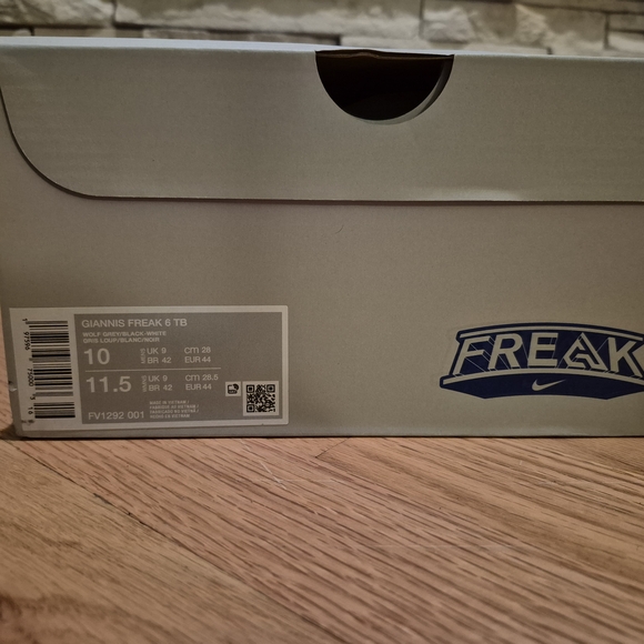 NEW Nike Men's 10 Giannis Greek Freak 6 TB Wolf Grey - Picture 7 of 7